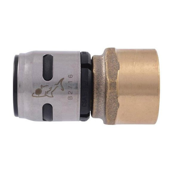 Sharkbite 4914966 EvoPEX Push to Connect 1 in. Push x 1 in. Dia. FNPT Female Adapter