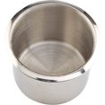 thumbnail image 3 of Brybelly Single Stainless Steel Cup Holder, Small - Silver Drop-in Anti-S Storage Solution or Replacement Item, 3 of 5