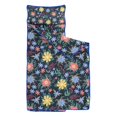 thumbnail image 2 of Pioneer Flower Floral Print Pattern Toddler Nap Mats for Kids Preschool,Sleeping Mat Bag or Kids,Toddler Sleeping Bag,Toddler Nap Mat or Daycare, 2 of 6
