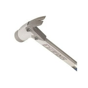 ESTWING AL-PRO Aluminum Framing Hammer - 14 oz Straight Rip Claw with Smooth Face & Shock Reduction Grip - ALBL , Blue