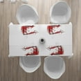 thumbnail image 3 of Ambesonne Japanese Place Mats Set of 4, Blossom Cherry Sakura, Standard Size, Red and Brown, 3 of 4