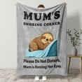 thumbnail image 3 of HiiKaa Mother's Day Gifts for Mom,Blanket to My Mom Gifts from Daughter Son,Mom Blanket Presents for Birthday,Koala Throw Blankets,60*50",Brown, 3 of 7