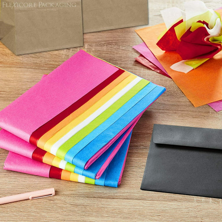  100 Sheet 20 Assorted Tissue Paper for Gift Wrapping