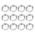thumbnail image 1 of 12pcs Makeup Palette Stainless Steel Small Round Paint Tray Artist Watercolours Paint Mixing Palett, 1 of 5