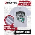 thumbnail image 6 of Southpole Mens Graphic Tee - Lightweight Cotton Blend Crewneck Short Sleeve Graphic T Shirts for Men, 6 of 7