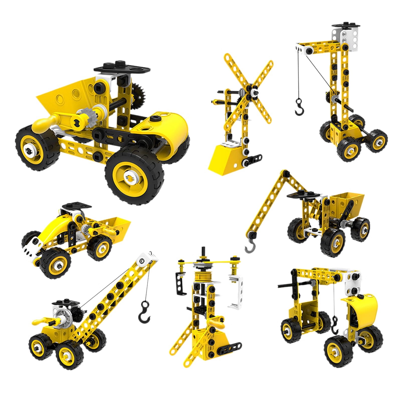 Toys Educational Building Toys Stem Learning Kit 8 In 1 Construction