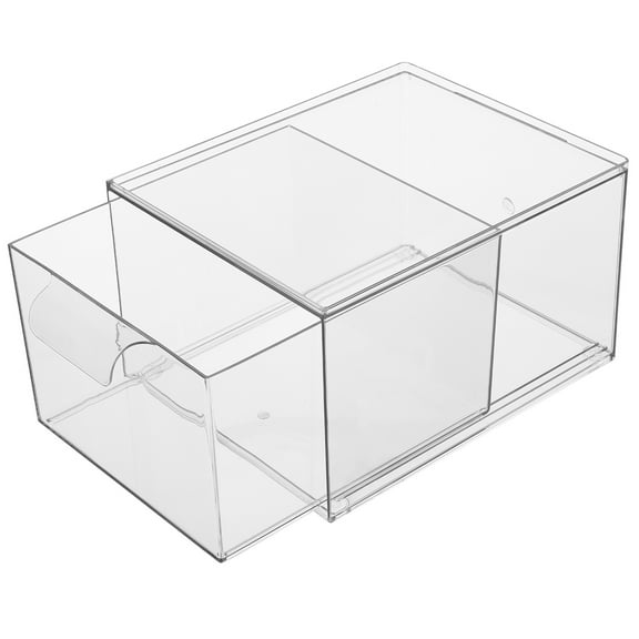 SEWCHICS Elegant Vanity Storage Box 1Pack 7.4x5.9x4.4in