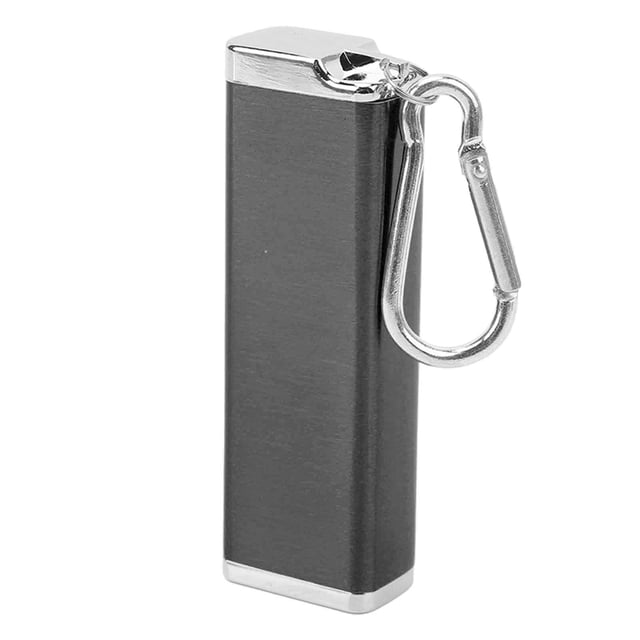Estuche Para Cigarrillos, Estuche para Cigarrillos, Soporte para Cigarrillos de Aleacio de Zinc, Tres Soportes para Cigarrillos Portátiles Abiertos, Caja para viajes