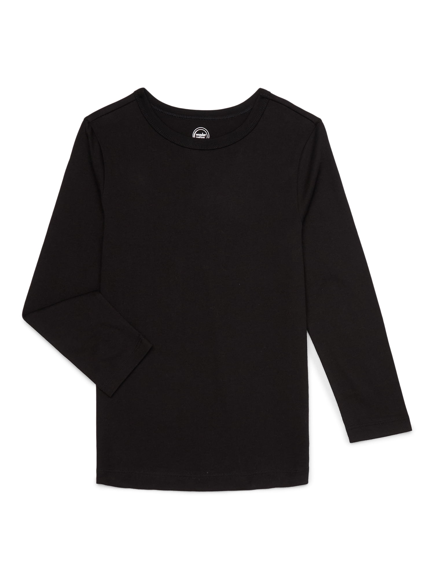 Wonder Nation Boys Long Sleeve Kid Tough T-Shirt, 3-Pack, Sizes 4-18 & Husky
