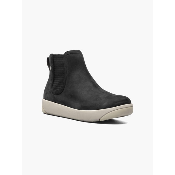 Bogs Kicker Chelsea Leather Shoes - Women's, Black Multi, 10