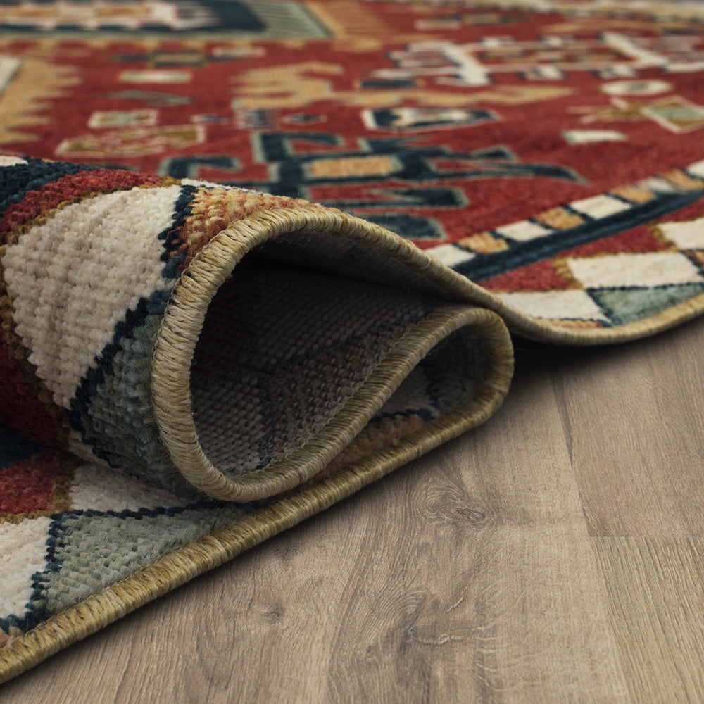 Mohawk Home Pattern Lane Woven Indoor Area Rug, Red, 2' x 3'