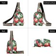 thumbnail image 7 of FORMRS Womens Crossbody Sling Bag Travel Daypack Shoulder Chest Backpack, Red Apple Pattern, 7 of 7