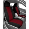 thumbnail image 2 of CalTrend Front Sport Buckets Faux Leather Seat Covers for 2013-2020 Scion/Toyota FR-S|86 - TY527-02LB Red Insert with Black Trim, 2 of 3