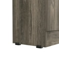 thumbnail image 4 of Miekor Furniture Storage Cabinet Pipestone, Five Shelves, Dark Brown / Black Wengue Finish 123093, 4 of 6