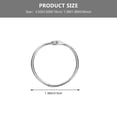 thumbnail image 4 of Miangastore Book Binding Discs Iron 50Set 1.4x1.4x0.04In, 4 of 8