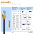 thumbnail image 4 of Ethernet Cable 100 ft,Cat 8 Ethernet Cable,High Speed 40Gbps 2000Mhz Network Cord Cat8 RJ45 Shielded Indoor&Outdoor Heavy Duty Weatherproof LAN Cables Comp, 4 of 6