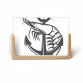 thumbnail image 1 of World Shrimp Marine Organism Photo Wooden Photo Frame Tabletop Display, 1 of 3