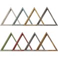 thumbnail image 5 of Ekena Millwork Set of 3, Triangle, Closed Back, Vintage Farmhouse Shadow Box Shelves, Barnwood Decor Collection, Restoration Green, 5 of 15