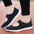thumbnail image 4 of GUOBIOZIY Women's Comfortable Slip-On Mary Jane Shoes(Black,7.5), 4 of 7