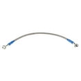 thumbnail image 1 of -200cm Motor Brake Oil Hose Line Banjo Fitting Stainless Steel Braided 39cm, 1 of 8