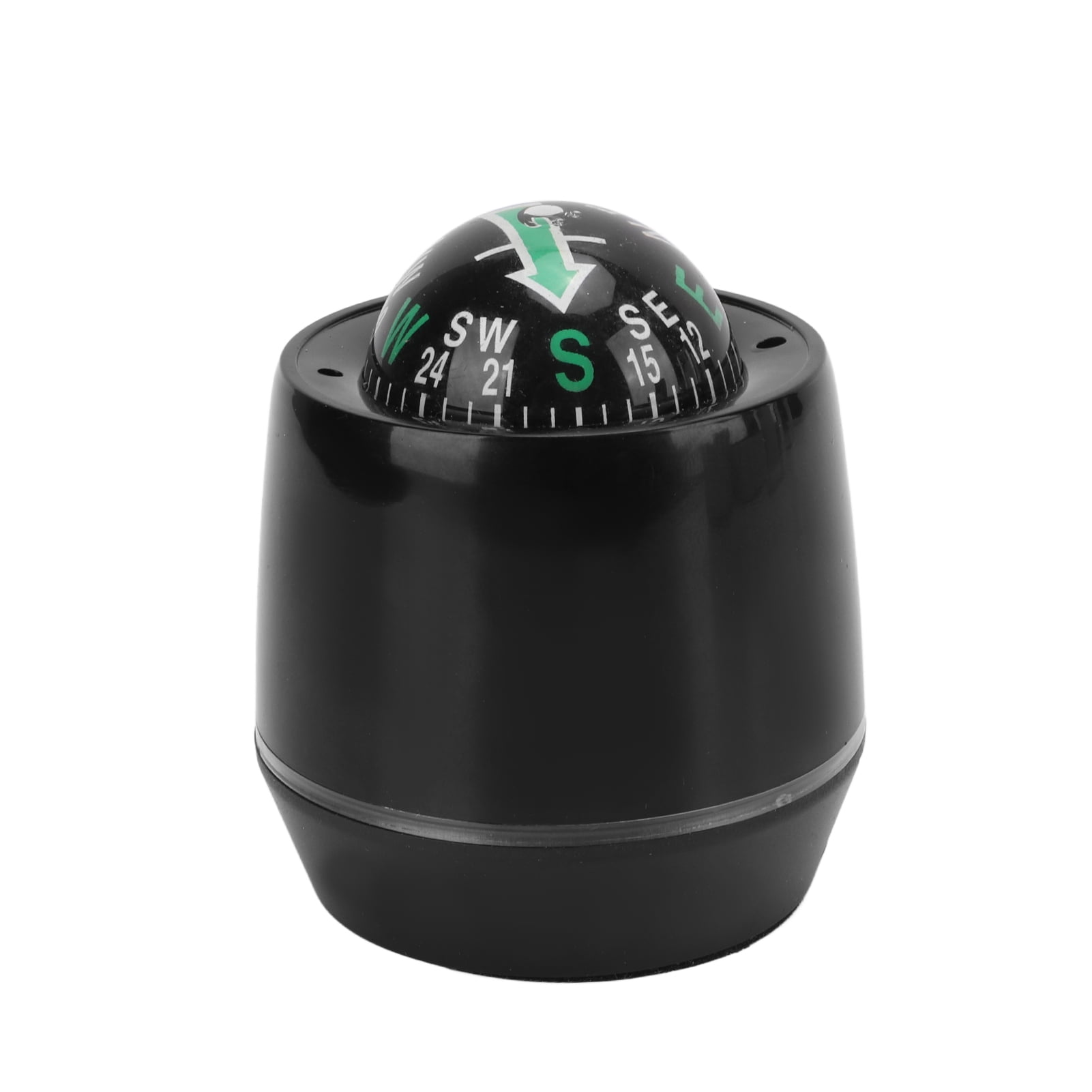 Navigation Compass Ball, Quick Response Car Compass Ball Black For Sea