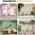 thumbnail image 6 of Tozuoyouz Over The Table Rod Stand With Clamps, Black Metal Arch Stand Decorating Rod , 47In Height, 47-100In Adjustable Table Top Arch- Banner Holder For Decorations, Parties & Holidays Black, 6 of 9