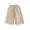 Light Yellow, variant on CAIVO Children Striped Wide Leg Pants For Boys Girls Summer Casual Outdoor Wear Breathable Comfortable Trousers