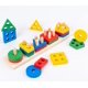 thumbnail image 1 of Juguetes educativos para niños pequeños en edad preescolar de madera en forma de bloques de clasificación de colores para niños y niñas TUNC  Sencillez, 1 of 5