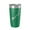Green, variant on Lake Fort Smith Map Tumbler Travel Mug Insulated Laser Engraved Coffee Cup Arkansas 20 oz White