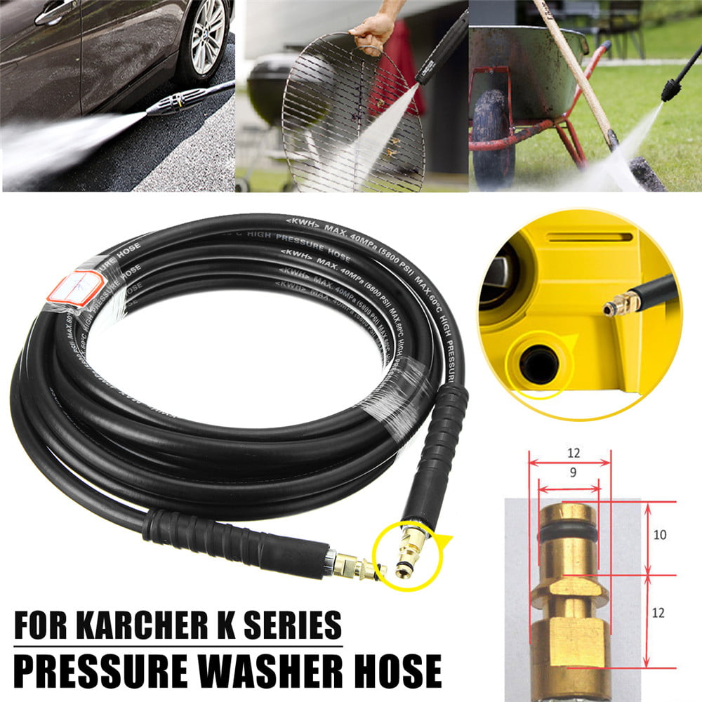 K7 6-15M High Pressure Washer Extension Hose Water Clean Pipe for Karcher K2