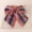 2Pcs Red, variant on 2Pcs Patriotic Tree Topper, 4th of July Decorations, Red White Blue Wreath Bows, American Flag Bows, Independence Day Tree Topper Bows, Front Door Memorial Day Decoration, Hanging Decor 9.84×8.66 in