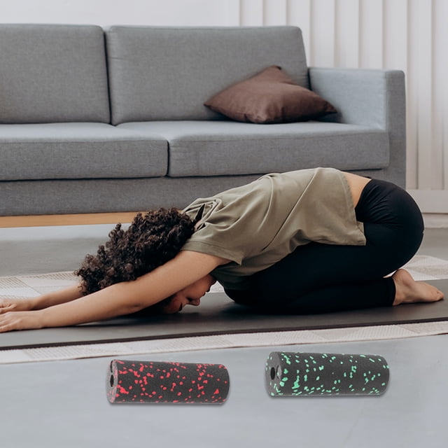 MOKKHNB 2Pcs Muscle Massage Roller for Yoga Training with High Hardness Non Deformable Assorted Color