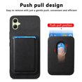 thumbnail image 2 of Allytech 2 in 1 Detachable Wallet Case for Samsung Galaxy A05, [Thin & Light] [Compatible with MagSafe] Luxury PU Leather Card Holder Soft Bumper Shockproof Anti-Scratch Magnetic Case, Black, 2 of 11
