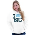 thumbnail image 4 of North Carolina Good Luck Pig Cute Unisex Plus Fleece Graphic Hoodie Brisco Brands 5X, 4 of 5
