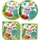 thumbnail image 1 of Watercolor Dinosaur Birthday Party Supplies, 20 Plates and 20 Napkin, for Dinosaur Theme Birthday Party Decoration for Boys Kids, 1 of 4