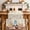 Yellow, variant on Japanese Wedding Table Runner - 48 Inch Long Cute Owls Cherry Blossoms Beige Cotton and Linen Blended Dress Scarves Farmhouse Table Runner for Kitchen Dining, Coffee Table, 13" x 48"