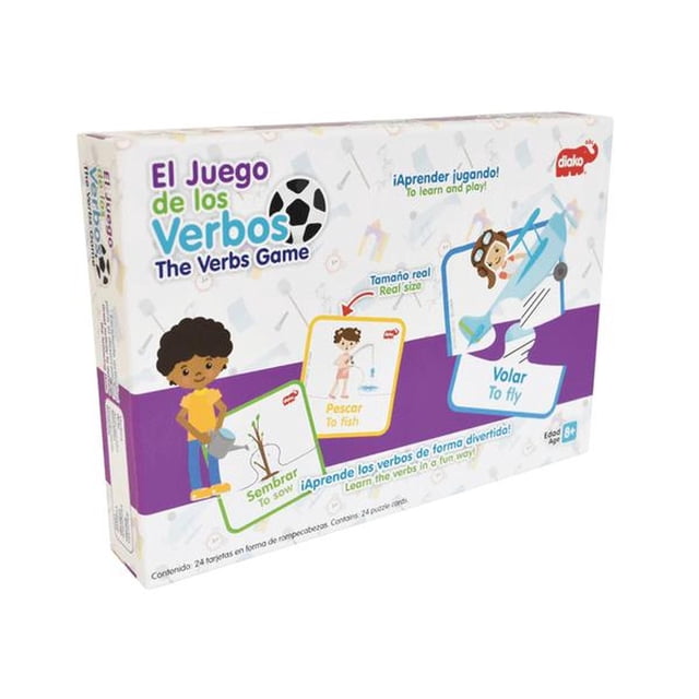 Juego de mesa El Juego De Los Verbos DIAKO