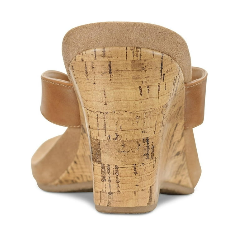 Chicklet wedge shop thong sandals