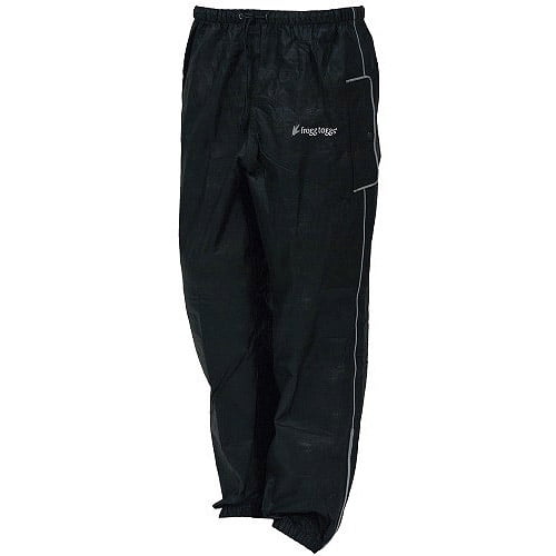 Frogg Toggs Road Toad Pant, Black - Walmart.com - Walmart.com