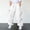 F-165White, variant on ZHOGXU Kids Boys Girls Cargo Pants With Multiple Pockets Elastic Waist Solid Color Wide Leg Comfortable Loose Fit Trousers For Outdoor Activities,Army Green,5-6 Years