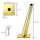 thumbnail image 3 of Eigraketly Pies de metal para muebles Pies de soporte de hardware multifuncional Pie de soporte de pata de de sofá antioxidante con soporte de carga Herramientas y ferretería Numero 3 Eigraketly TO005413-03, 3 of 6