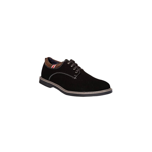 ZAPATOS CASUALES LEON CABALLERO HOMBRE NEGRO GAMUZA 22502 LEON 22502