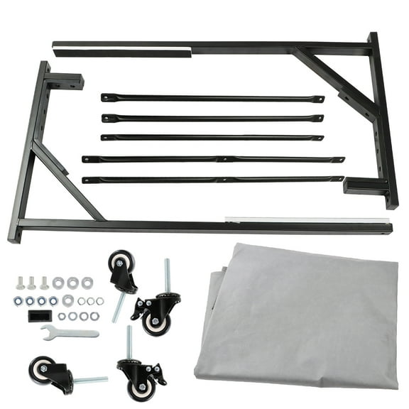 1 Set Hard Top Storage Cart Carrier Replacement for Mercedes 380SLC 450SL 450SLC 560SL SL320 Black