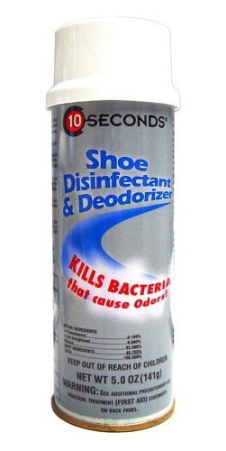 10 seconds shoe disinfectant
