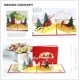 thumbnail image 3 of Tarjetas de Navidad 3D, Tarjeta de Navidad emergente, Tarjetas de felicitación de Navidad con sobres, El mejor regalo para Navidad, Tarjeta de regalo de Navidad, 3 of 5