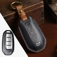 thumbnail image 1 of Car Key Fob Cover Case Protector For Infiniti Car Key Case Fob Cover Leather Full Wrap, 1 of 24