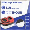 thumbnail image 3 of Limpiador a vapor AULANK 2500 W de alta temperatura, 3 bar, 1,2 L, rojo, 3 of 6