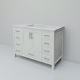 thumbnail image 5 of Jacques 48 in. W x 22 in. D White Bath Vanity and White Quartz Top, 5 of 9