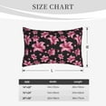 thumbnail image 3 of Fotbe Lilies Flowers Pillow Cases - Envelope Closure - Luxury, Extra Soft, Cooling Pillow Covers - Wrinkle, Fade, Stain Resistant-20"x30", 3 of 8