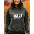 thumbnail image 2 of Christian Gospel Hoodie for Men Women, Faith Pullover Hooded Sweatshirt, Cozy Cotton Poly Blend, Inspirational Casual Outfit, 2 of 5
